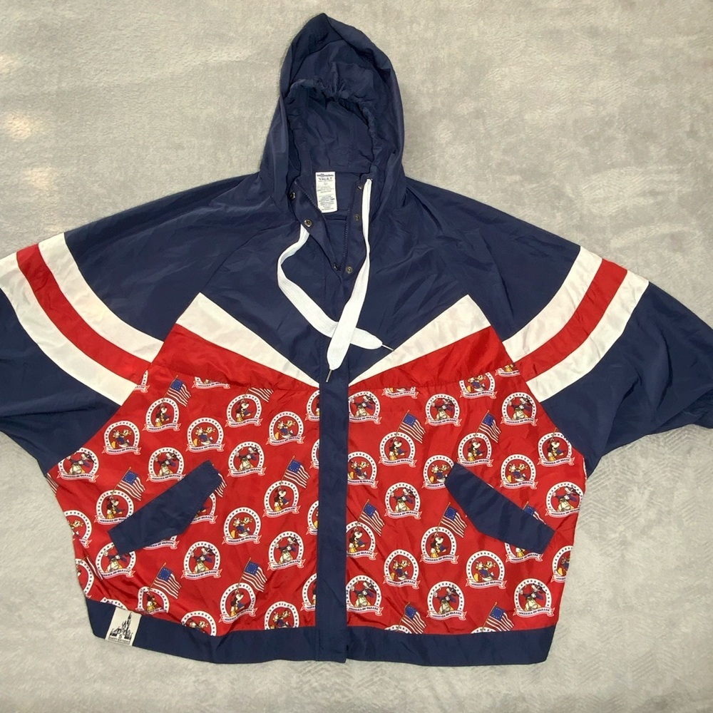 Disney Vault America on Parade Oversized Windbreaker Jacket